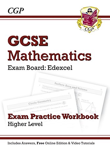 Beispielbild fr GCSE Maths Edexcel Exam Practice Workbook with answers & online edition: Higher (A*-G Resits) zum Verkauf von WorldofBooks