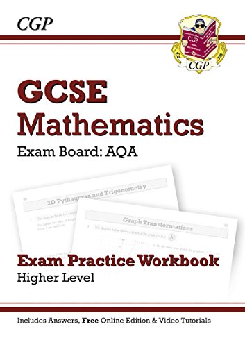 Beispielbild fr GCSE Maths AQA Exam Practice Workbook with Answers and Online Edition - Higher (A*-G Resits) zum Verkauf von WorldofBooks