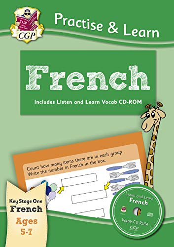 9781847629852: Practise & Learn: French (Ages 5-7) - with vocab CD-ROM