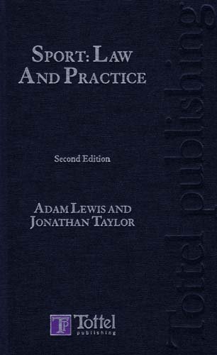 9781847660664: Sport: Law and Practice