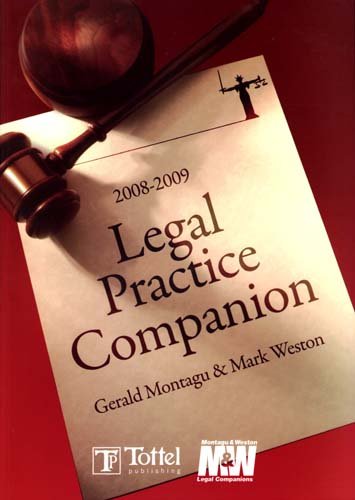 Stock image for Legal Practice Companion 2008-09 (Legal Practice Course Guide) for sale by WorldofBooks