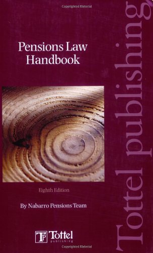 Stock image for Pensions Law Handbook: Eighth Edition for sale by dsmbooks