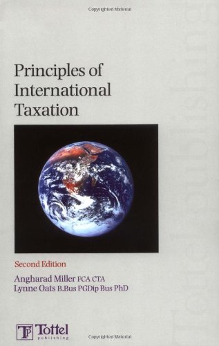 Beispielbild fr Principles of International Taxation zum Verkauf von Anybook.com