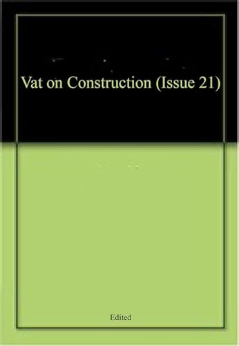 9781847664723: Vat on Construction (Issue 21)