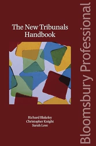 Beispielbild fr The New Tribunals Handbook zum Verkauf von Phatpocket Limited