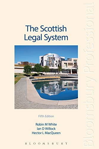 Stock image for The Scottish Legal System for sale by Better World Books: West