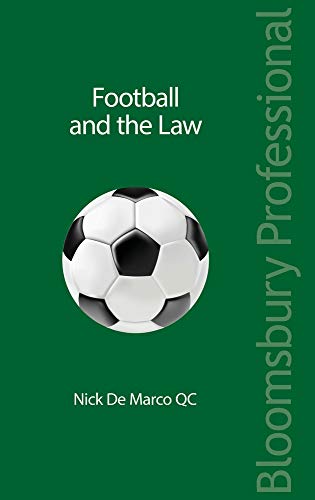 Football and the Law (9781847668820) by De Marco KC, Nick