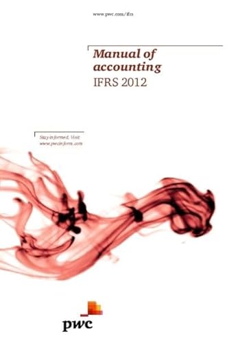 Imagen de archivo de Manual of Accounting: IFRS 2012 2012 a la venta por THE SAINT BOOKSTORE