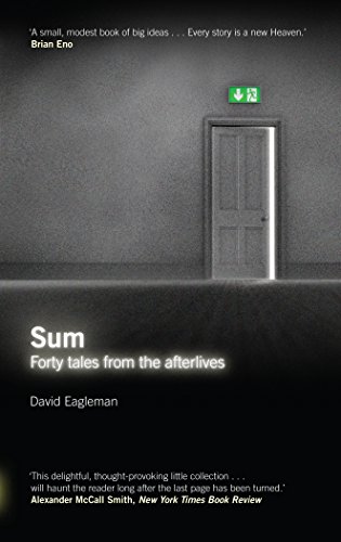 Beispielbild fr Sum: Forty Tales from the Afterlives. by David Eagleman zum Verkauf von ThriftBooks-Atlanta
