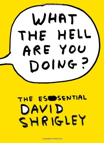 Beispielbild fr What The Hell Are You Doing?: The Essential David Shrigley zum Verkauf von WorldofBooks