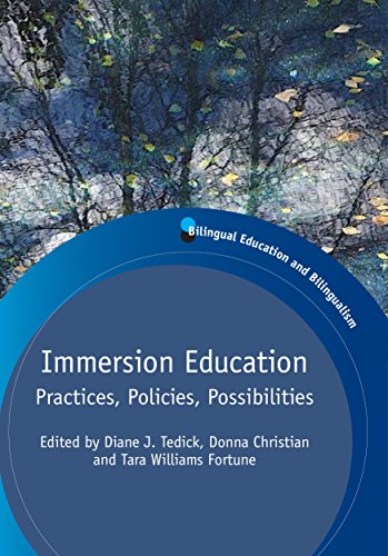 Stock image for Immersion Education: Practices, Policies, Possibilities (Bilingual Education & Bilingualism, 83) for sale by HPB-Red