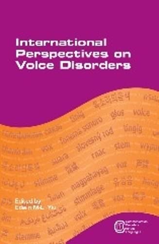 Stock image for International Perspectives on Voice Disorders (Communication Disorders Across Languages, 9) for sale by Phatpocket Limited
