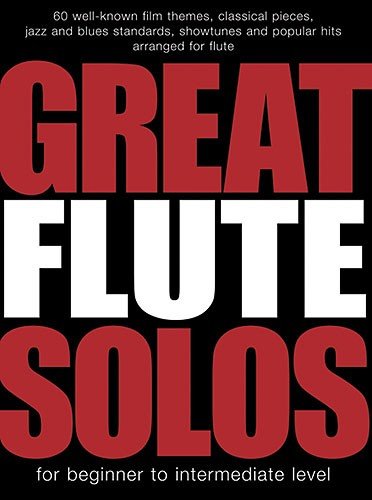 Stock image for Great Flute Solos Flt for sale by AwesomeBooks