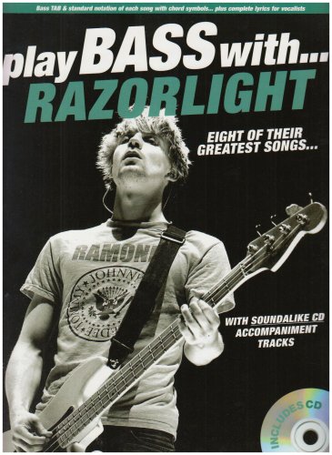 Imagen de archivo de Play Bass With. Razorlight Bgtr Book/Cd a la venta por WorldofBooks