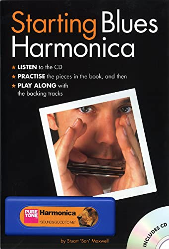 Beispielbild fr Starting Blues Harmonica (Book/Cd/Harmonica) zum Verkauf von WorldofBooks