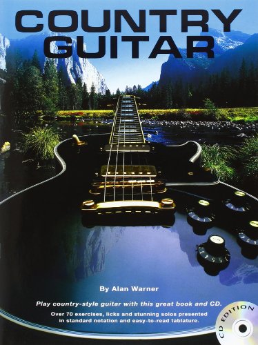 Alan Warner Country Guitar (Book And Cd) Gtr Book/Cd - Various