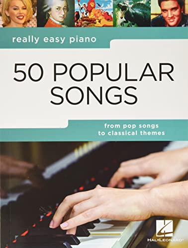 Stock image for REALLY EASY PIANO: 50 POPULAR SONGS PIANO for sale by Ria Christie Collections