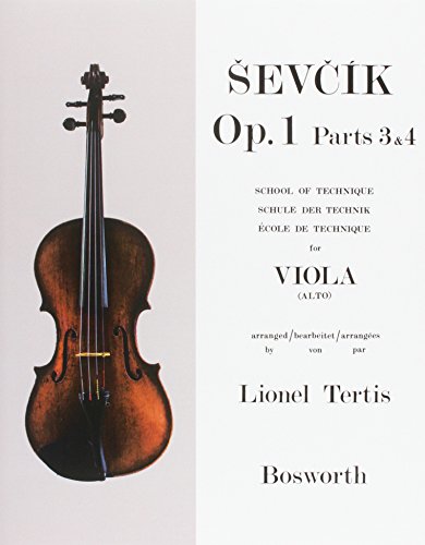 Imagen de archivo de School of Technique : Sevcik Viola Studies a la venta por GreatBookPrices