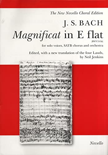 Beispielbild fr J.S. Bach: Magnificat In E Flat (Solo Voices/SATB/Orchestra) (Soprano, Alto, Tenor, Bass Voice, SATB, Orchestra / Vocal Score) zum Verkauf von Revaluation Books