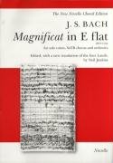 Imagen de archivo de J.S. Bach: Magnificat In E Flat (Solo Voices/SATB/Orchestra) (Soprano, Alto, Tenor, Bass Voice, SATB, Orchestra / Vocal Score) a la venta por Revaluation Books