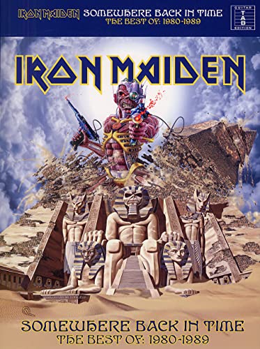 Imagen de archivo de Iron Maiden" - Somewhere Back in Time: The Best of 1980-1989 (Tab) a la venta por WorldofBooks