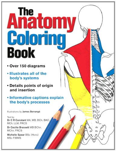 9781847737007: Anatomy Colouring Book