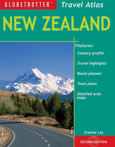 9781847739452: New Zealand (Globetrotter Travel Atlas) [Idioma Ingls]