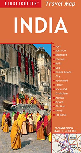 Globetrotter India Travel Map (Globetrotter Travel Maps) - Globetrotter