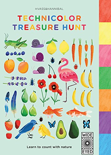Stock image for Technicolor Treasure Hunt: Learn to count with nature for sale by SecondSale