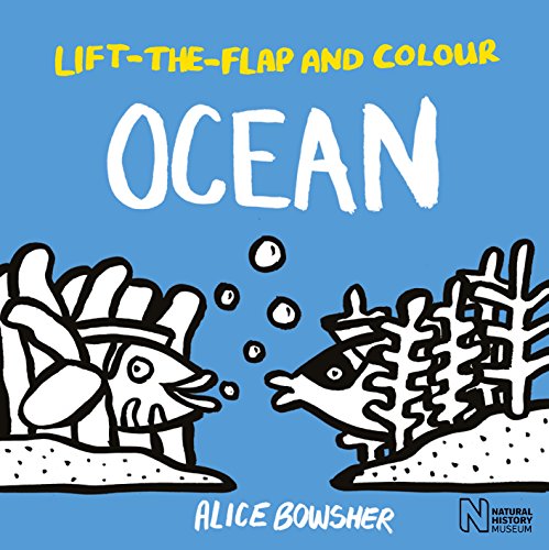 9781847809292: Colour Lift The Flaps. Colour. Ocean (Lift-the-flap and Colour)
