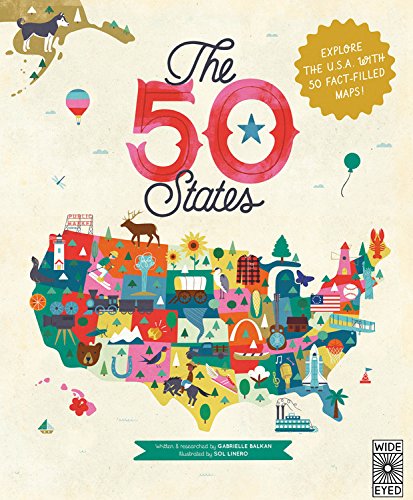 Stock image for The 50 States - B&N: Explore the U.S.A with 50 fact-filled maps! for sale by Half Price Books Inc.