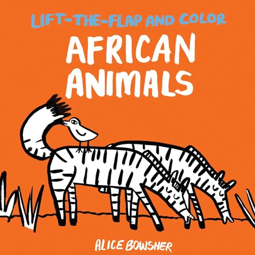 Beispielbild fr Lift-the-flap and Color African Animals zum Verkauf von Goodwill