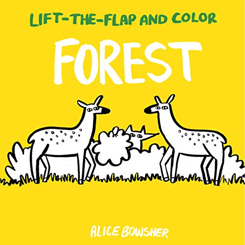 Beispielbild fr Lift-The-Flap and Color: Forest zum Verkauf von ThriftBooks-Dallas