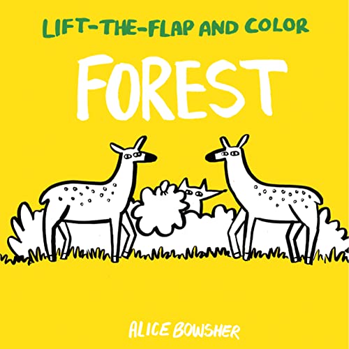 Stock image for Lift-The-Flap and Color: Forest for sale by ThriftBooks-Dallas
