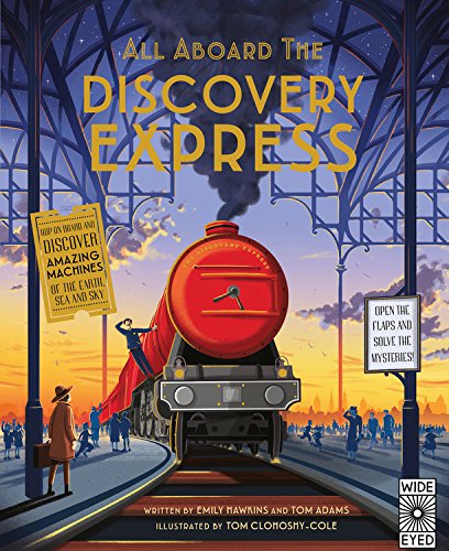 Beispielbild fr All Aboard the Discovery Express: Open the Flaps and Solve the Mysteries zum Verkauf von ThriftBooks-Dallas