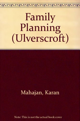 Stock image for Family Planning (Ulverscroft) for sale by Goldstone Books