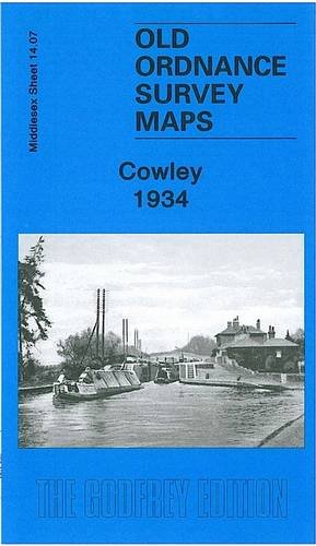 Stock image for Cowley 1934: Middlesex Sheet 14.07 (Old Ordnance Survey Maps of Middlesex) for sale by GENERATIONS GONE BY