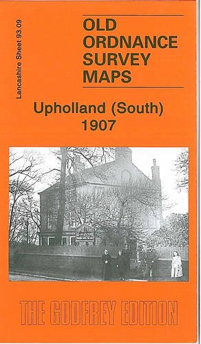 Old Ordnance Survey Detailed Maps Upholland  Lancashire 1907 Godfrey Edition 