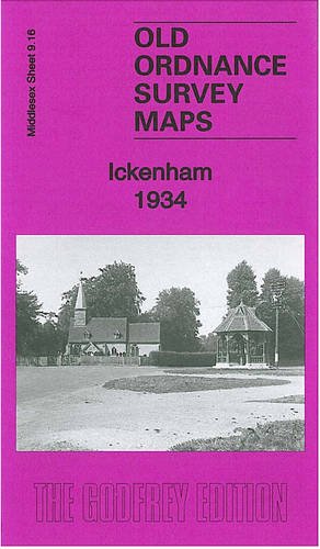 Stock image for Ickenham 1934: Middlesex Sheet 09.16 (Old Ordnance Survey Maps of Middlesex) for sale by GENERATIONS GONE BY
