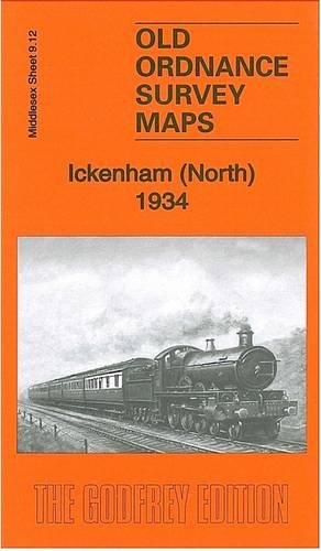 Stock image for Ickenham (North) 1934: Middlesex Sheet 9.12 for sale by GENERATIONS GONE BY