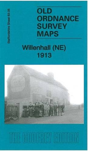OLD ORDNANCE SURVEY MAP WALSALL NE 1913