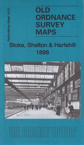 Old Ordnance Survey Detailed Maps Stoke upon Trent South  1898 Sheet 18.05 