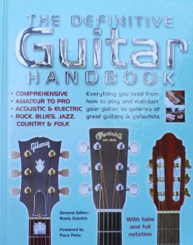 Beispielbild fr The Definitive Guitar Handbook zum Verkauf von HPB-Red