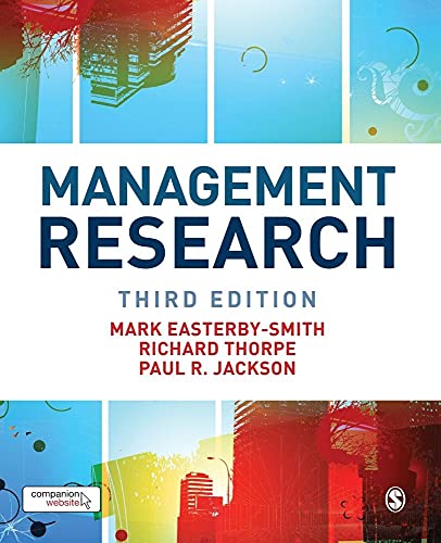 Stock image for Management Research (SAGE series in Management Research) for sale by MusicMagpie