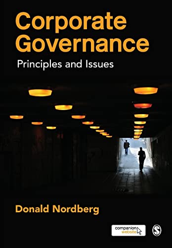 Stock image for Corporate Governance: Principles And Issues for sale by WorldofBooks