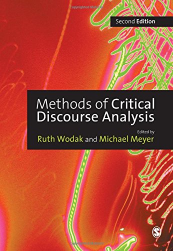 Beispielbild fr Methods for Critical Discourse Analysis zum Verkauf von Irish Booksellers