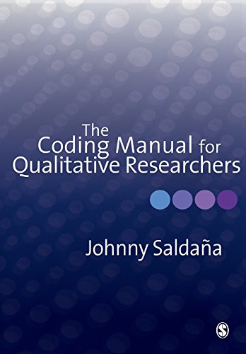 Beispielbild fr The Coding Manual for Qualitative Researchers zum Verkauf von Open Books