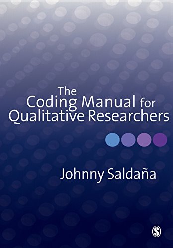 Imagen de archivo de The Coding Manual for Qualitative Researchers a la venta por Open Books