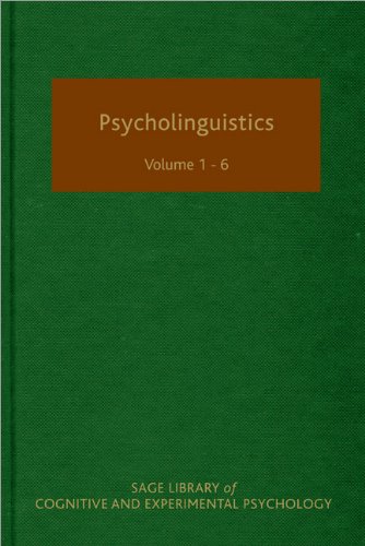 Beispielbild fr Psycholinguistics (SAGE Library of Cognitive and Experimental Psychology) [Hardcover] Harley, Trevor A zum Verkauf von Brook Bookstore