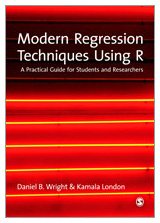 9781847879028: Modern Regression Techniques Using R: A Practical Guide